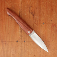 David Margrita Capuchin 11cm Drop Point Stainless Friction Fit Bubinga Wood