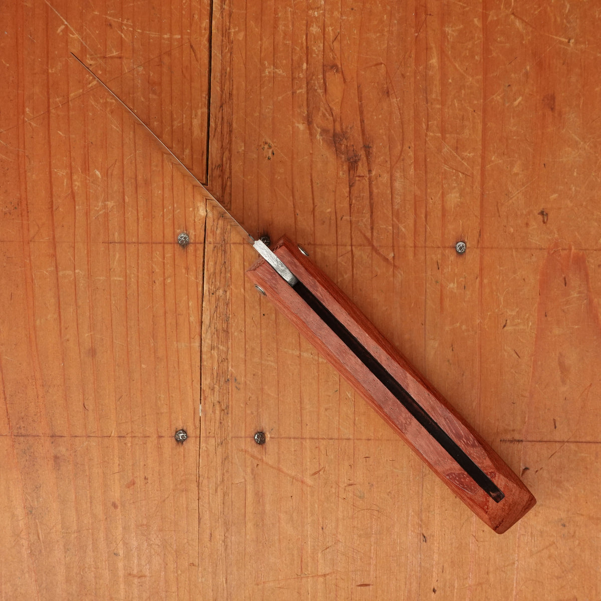 David Margrita Capuchin 11cm Drop Point Stainless Friction Fit Bubinga Wood