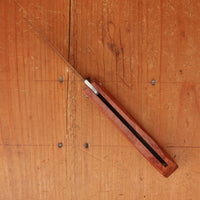 David Margrita Capuchin 11cm Drop Point Stainless Friction Fit Bubinga Wood