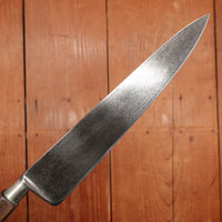 Vintage Tichet Nogent 9" Chef Knife Carbon France 1960-70
