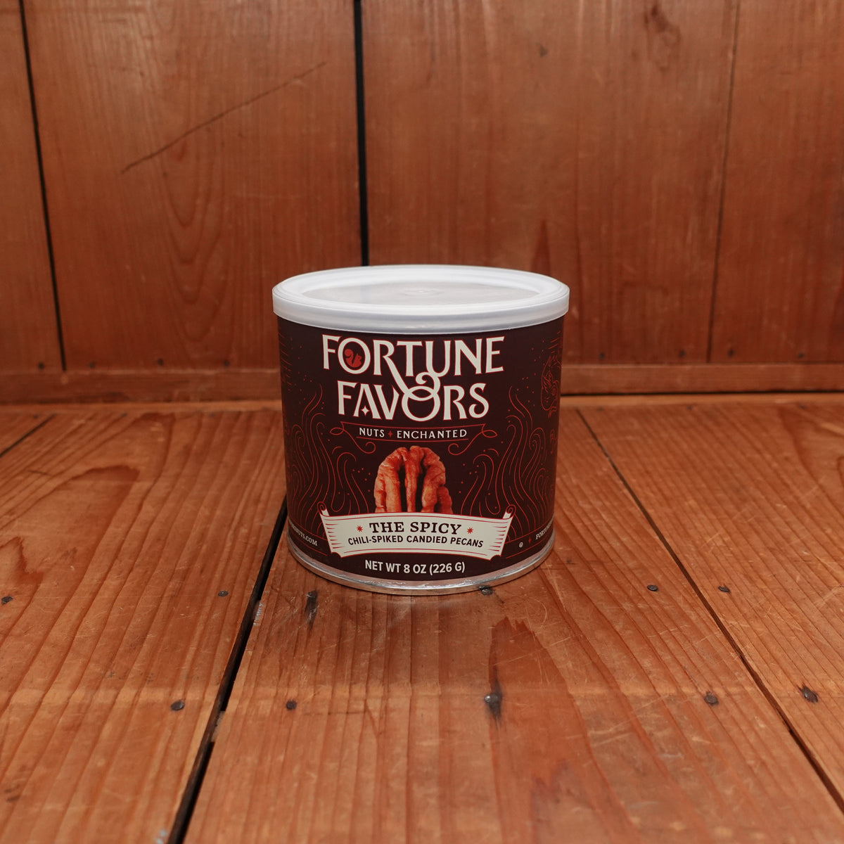 Fortune Favors The Spicy Chili-Spiked Candied Pecans - 8oz