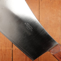 New Old Stock Amcut Co 6" Cleaver Forged Carbon Cherry Italy 1960-70