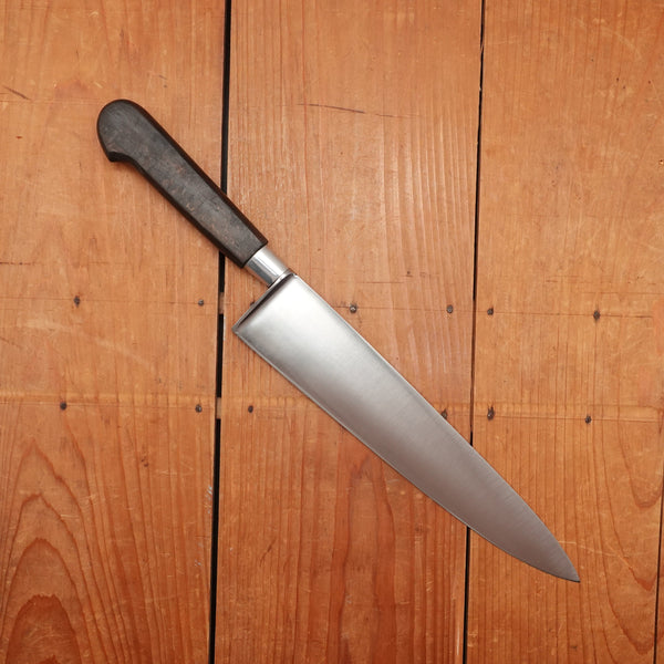 New Old Stock Vorex Nogent Cuisine Massive 25cm / 10" Chef Stainless Thiers, France 1960-70