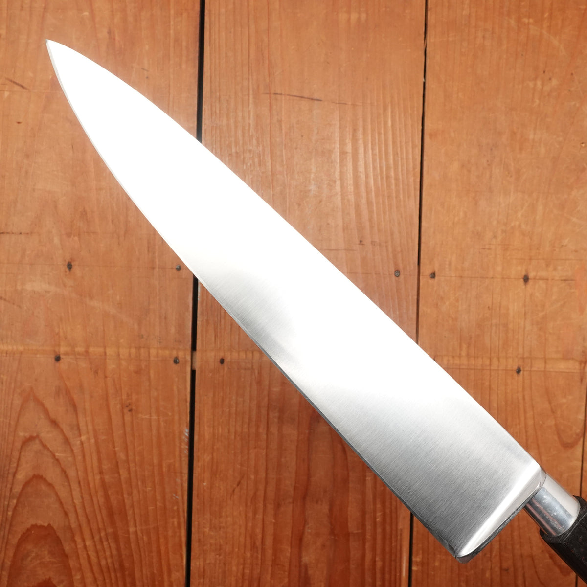 New Old Stock Vorex Nogent Cuisine Massive 25cm / 10" Chef Stainless Thiers, France 1960-70