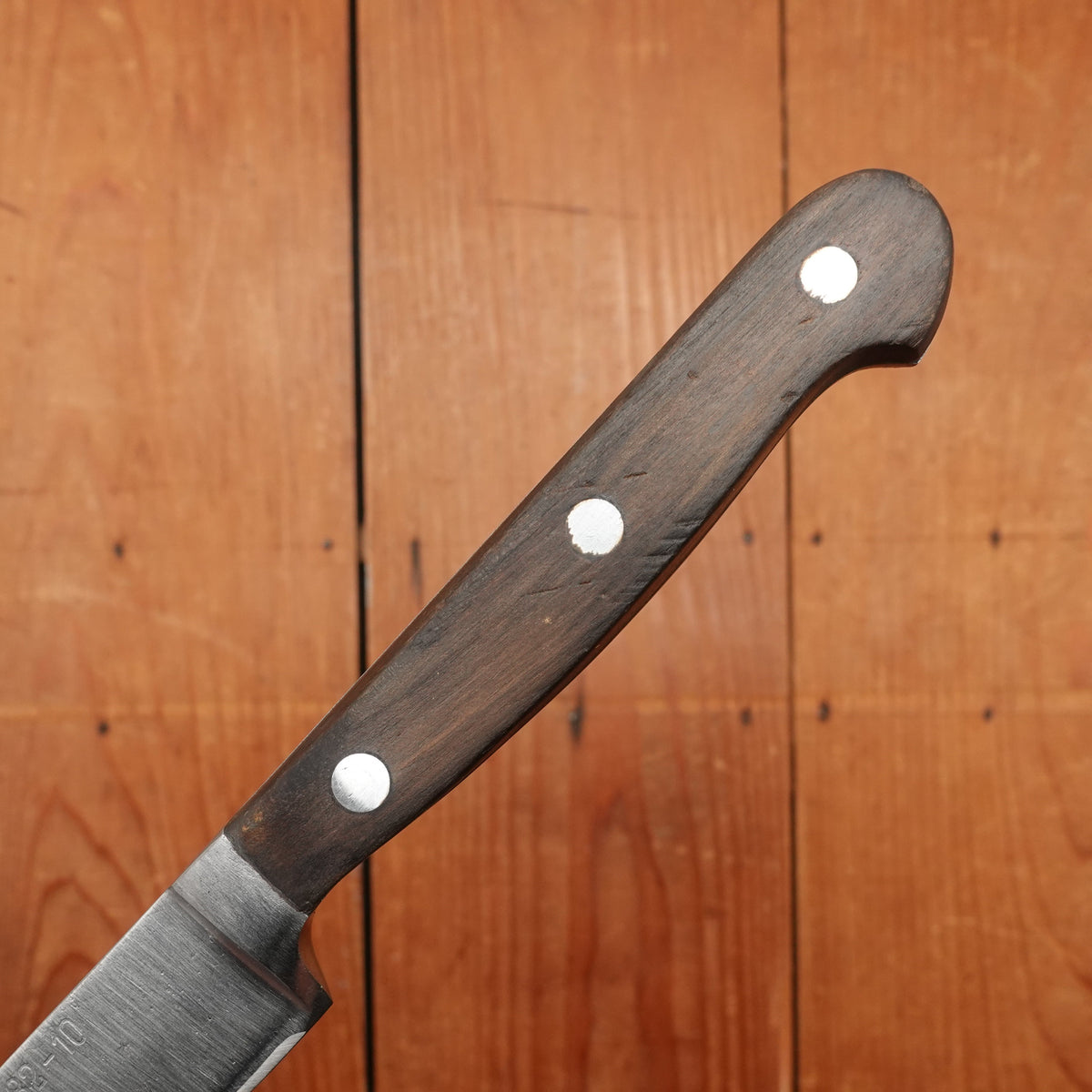 Vintage Ed Wusthof Dreizackwerk 182-10 10" Narrow Slicer Carbon Transitional 1960-80