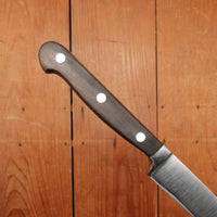 Vintage Ed Wusthof Dreizackwerk 182-10 10" Narrow Slicer Carbon Transitional 1960-80