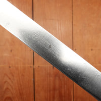 Vintage Ed Wusthof Dreizackwerk 182-10 10" Narrow Slicer Carbon Transitional 1960-80