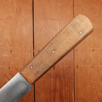 Vintage Unmarked 10" Bullnose Scimitar Hand Forged Carbon 1920?