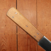 Vintage Unmarked 10" Bullnose Scimitar Hand Forged Carbon 1920?