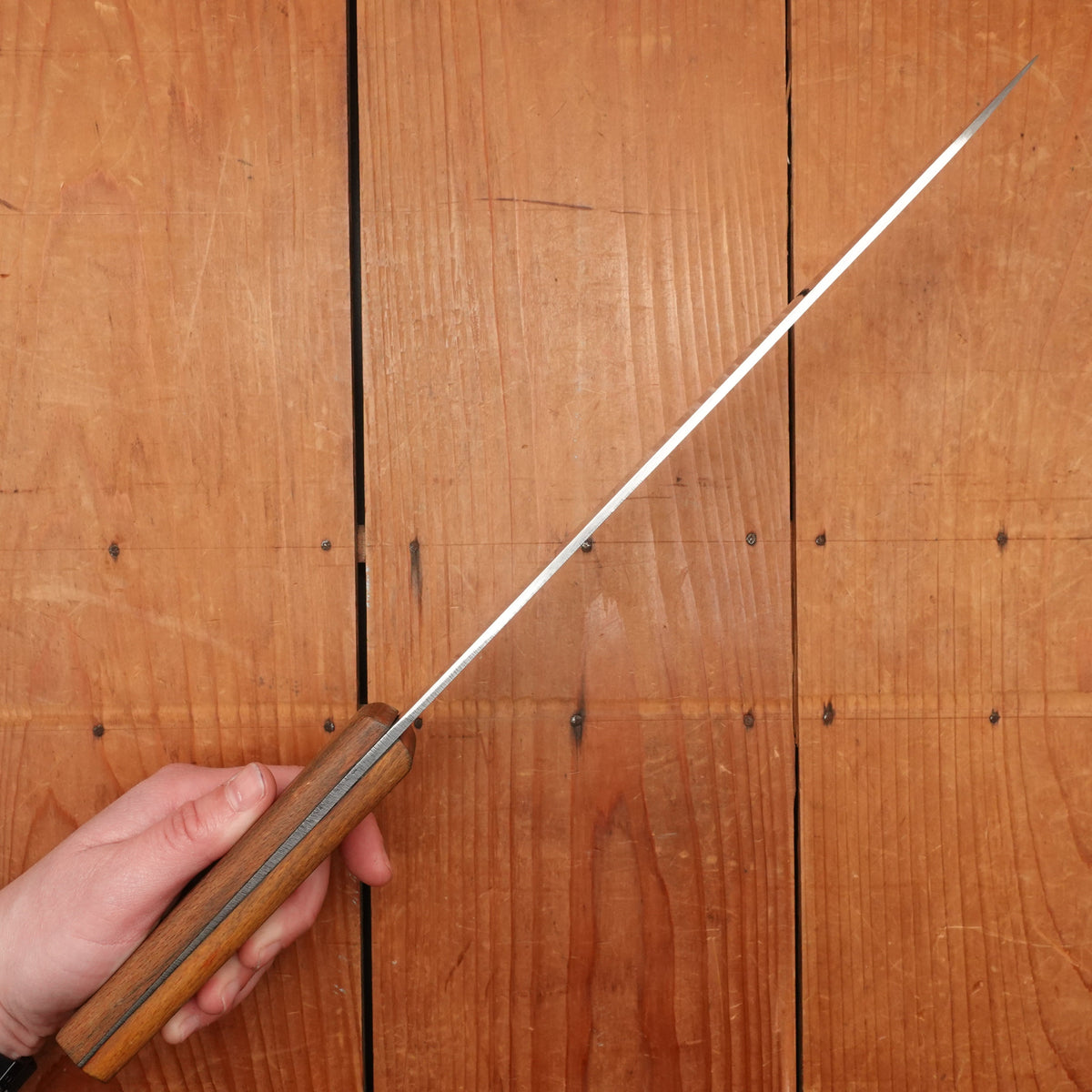 Vintage Unmarked 10" Bullnose Scimitar Hand Forged Carbon 1920?