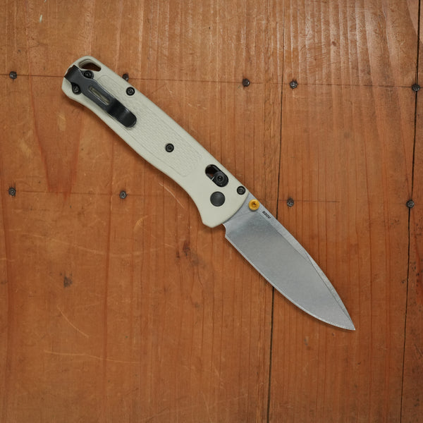 Benchmade 535-12 Bugout Drop Point CPM-S30V AXIS Lock Tan Grivory Handle