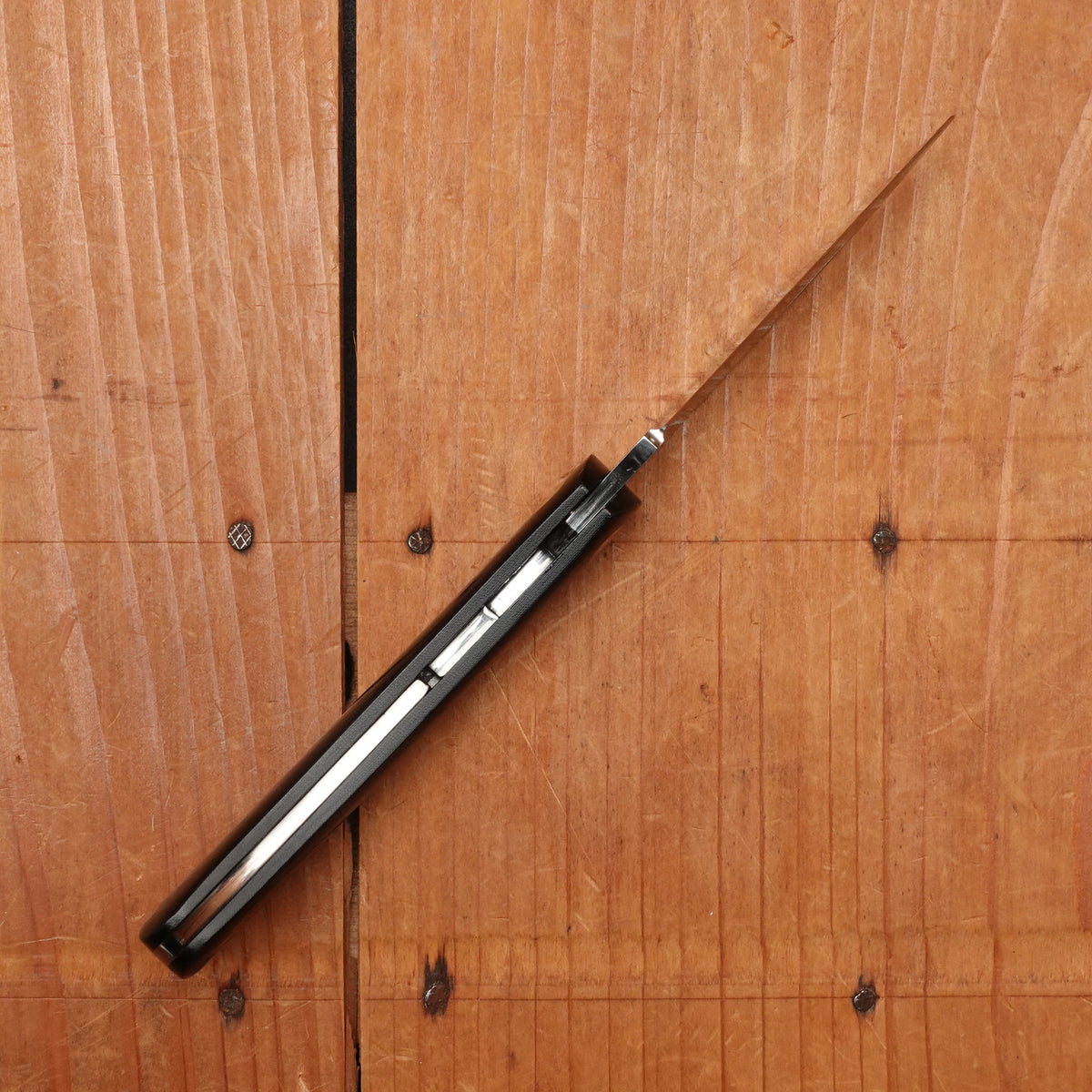 MOKI Shima Owl Folding Knife Linen Micarta Handle