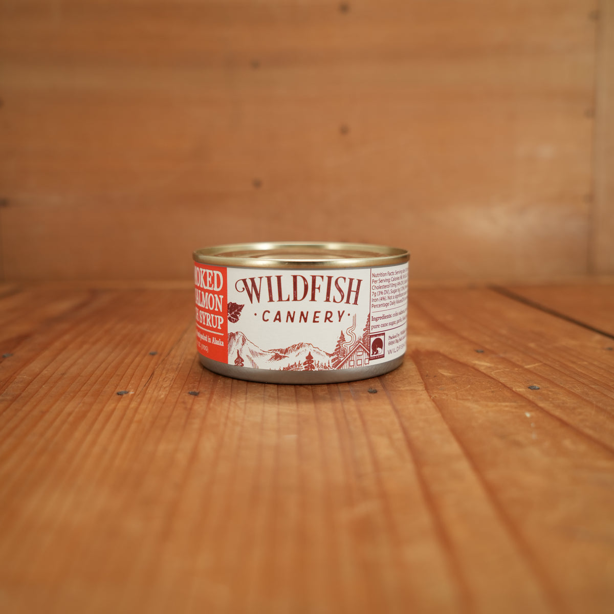 Wildfish Cannery Smoked Coho Salmon in Birch Syrup - 6oz