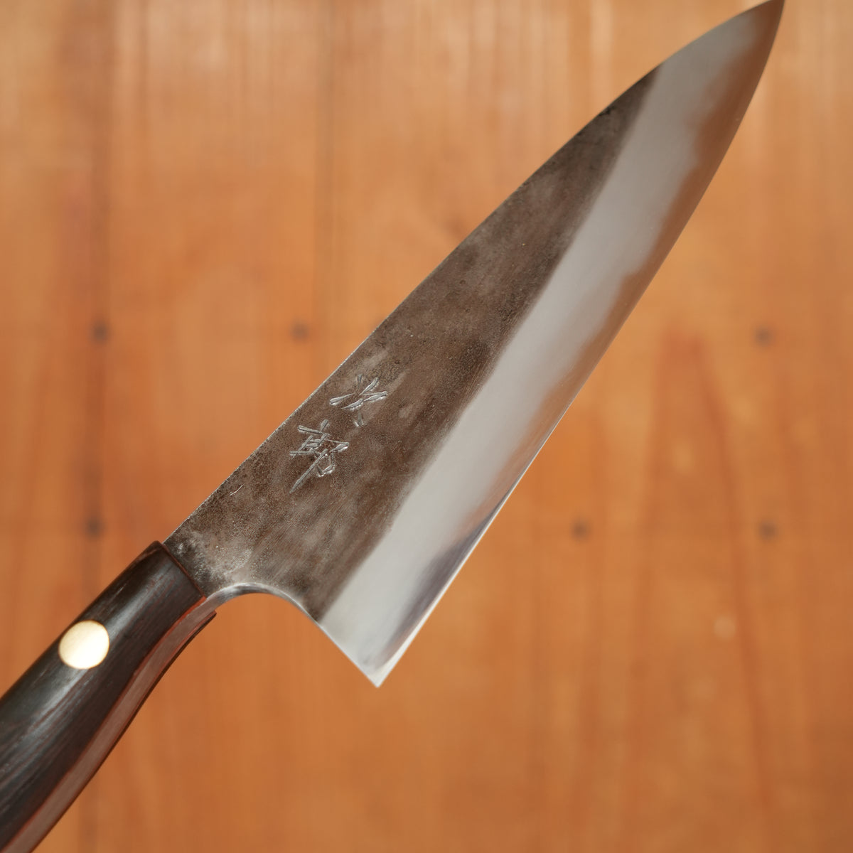 Jiro Nakagawa 150mm Petty Shirogami 1 Kurouchi Taihei Tagayasan Handle #558