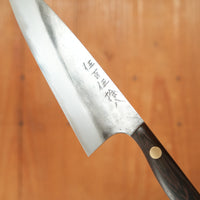 Jiro Nakagawa 150mm Petty Shirogami 1 Kurouchi Taihei Tagayasan Handle #558