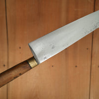 Unmarked 12" Cuisine Massive / Nogent Style Chef Old Wa Type Re-handle