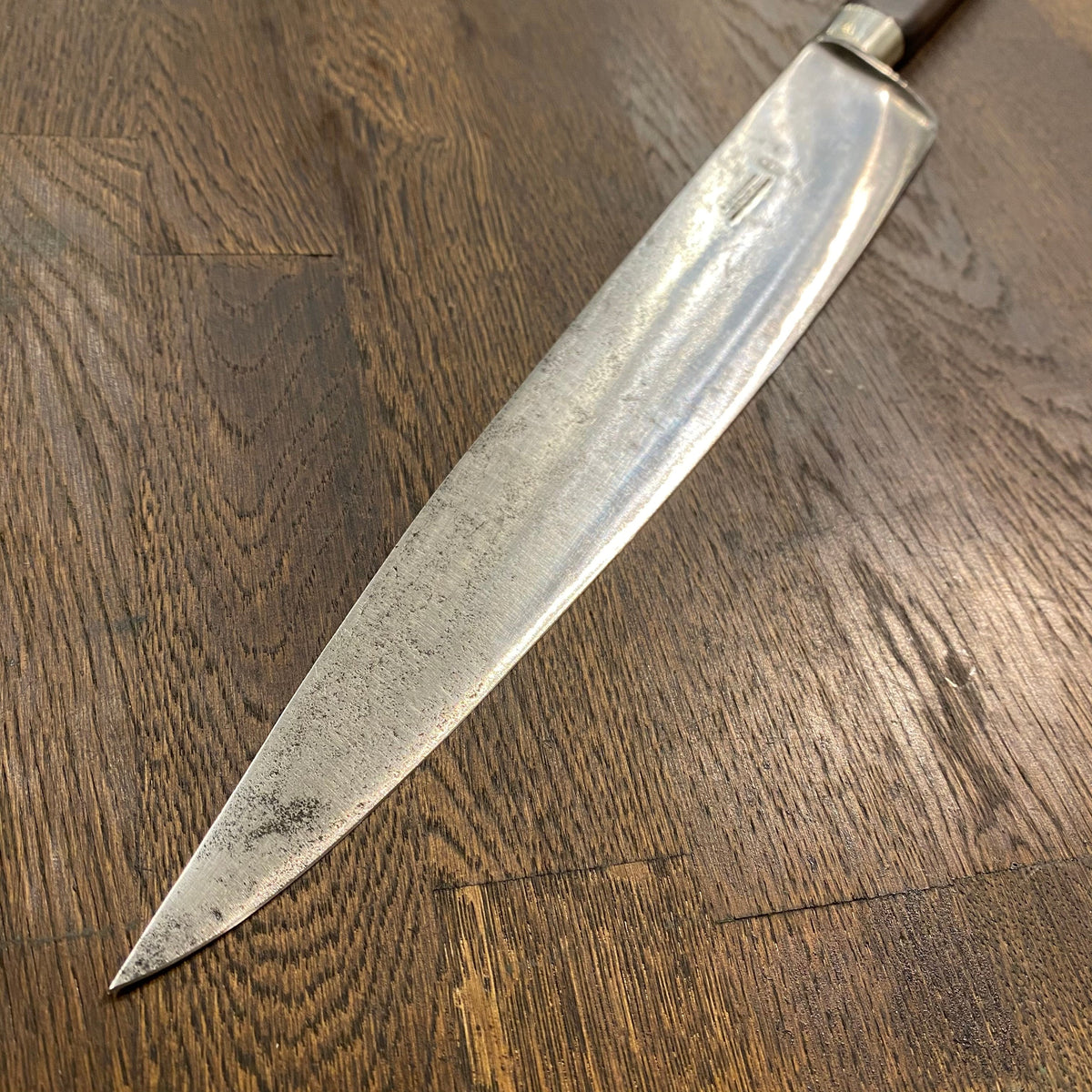 M Schlesinger Berlin 11.75” Chef Knife Carbon Steel 1800s