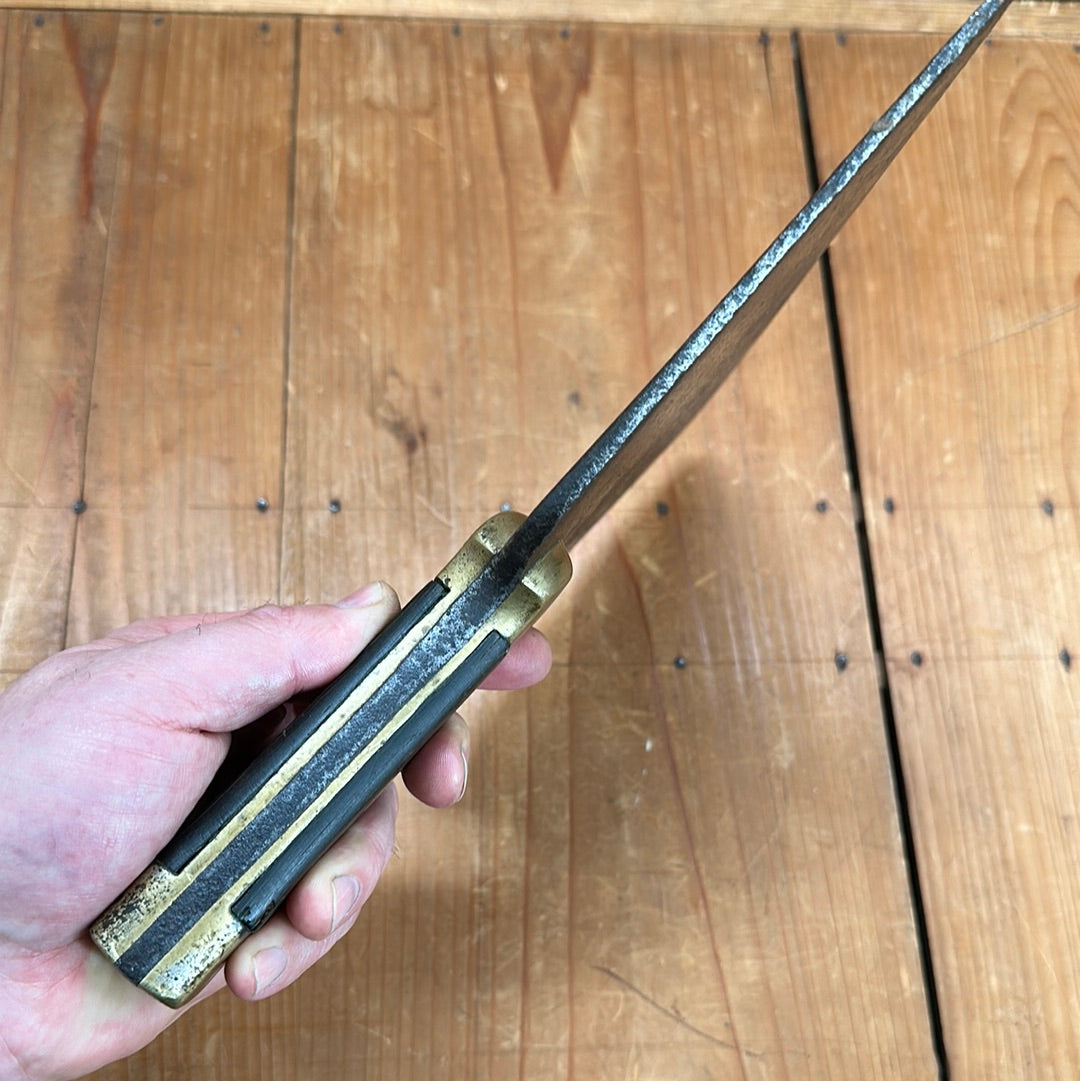 Antique 6" Cleaver Hand Forged Carbon Steel France