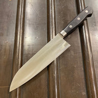 Masakane New Old Stock 180mm Santoku SK Carbon Steel Pakka