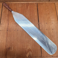 New Old Stock Obscene 19.5" Spatula Stainless Steel Rosewood Thiers