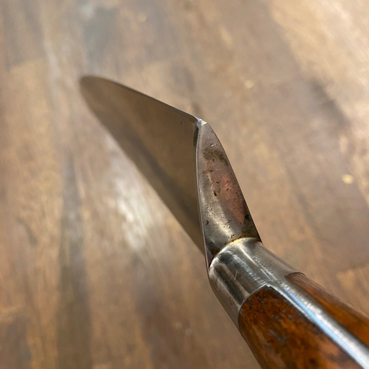 K Sabatier Jeune 10” Chef Knife Carbon Steel 1960’s