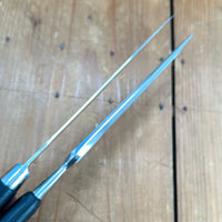New Old Stock Bahco 7.5" Slicer & Bayonet Fork Hand Forged Stainless Norway 1970s-80s