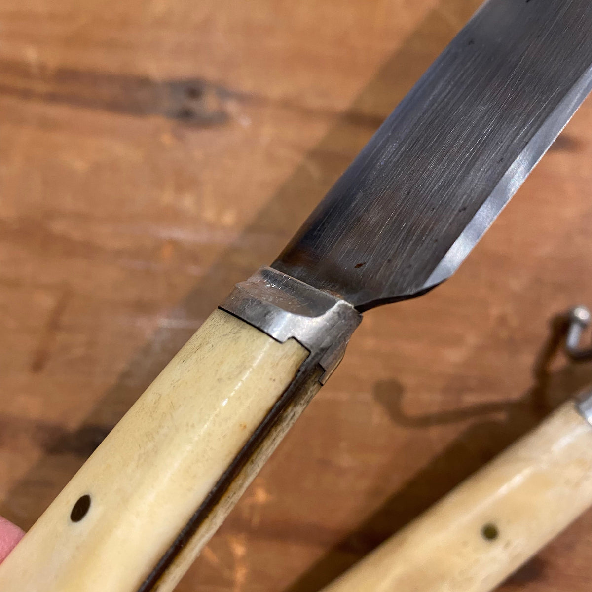 Landers Frary & Clark Aetna Works Carving Set ‘California Carver’ Style 1870’s-90’s?