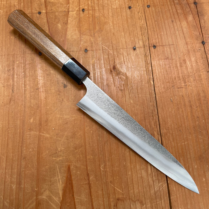 Yoshikane Hamono 150mm Petty SKD Nashiji Teak Handle