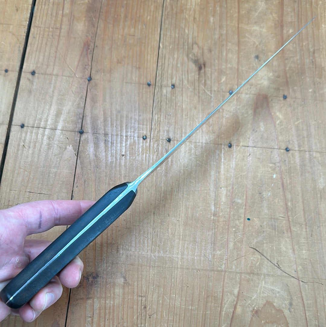 Sabatier Professional 9.75" Flexible Slicer Carbon Steel Wood 1950s/60s