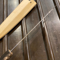 Jikko 230mm Kiritsuke Wa Gyuto R-2 Stainless Powder Metal w saya