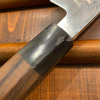 Tesshu 240mm Single Bevel Gyuto Aogami 1 Suminagashi Rosewood Octagonal