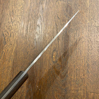 Masakane New Old Stock 150mm Honesuki Kaku SK Carbon Steel Ebony (No Bolster)