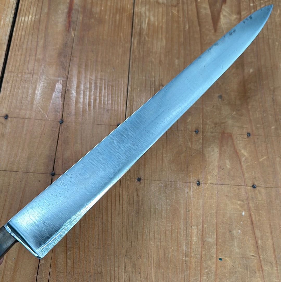 K Sabatier Jeune 13.25" Tranchelard Slicer Carbon Steel 1950s?