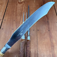 Meriden Cutlery Co Carving Set Stag & Sterling Late 19th Early 20th C?