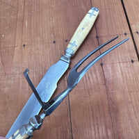 Meriden Cutlery Co Carving Set "The Centennial" 1876 Centennial