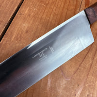 New Vintage A Wright 8" Chef Stainless Steel Rosewood Sheffield