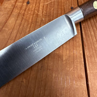 New Old Stock A Wright 10" Roast Beef Slicer Forged Stainless Steel Rosewood Sheffield