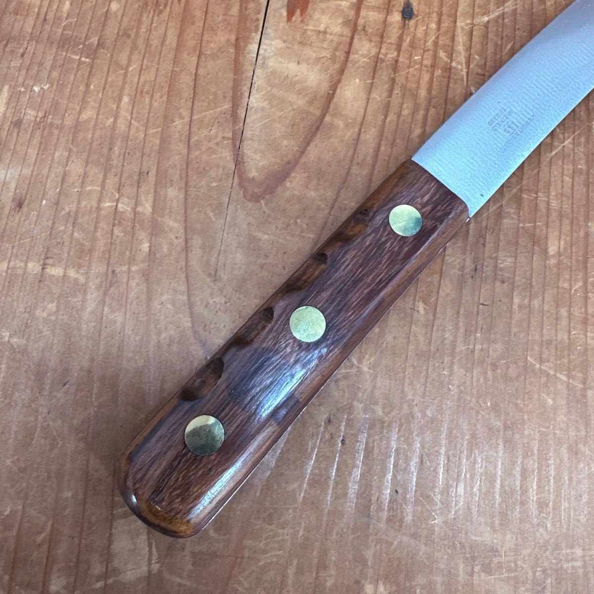 New Old Stock A Wright 7" Boning / Trimming Carbon Steel Rosewood Sheffield
