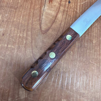 New Old Stock A Wright 7" Boning / Trimming Carbon Steel Rosewood Sheffield