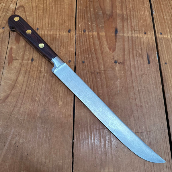 New Old Stock A Wright 8.5" Slicer Forged Stainless Steel Rosewood Sheffield
