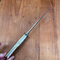 Landers Frary & Clark Aetna Works 6" Bowie Knife Stag ~1900+?