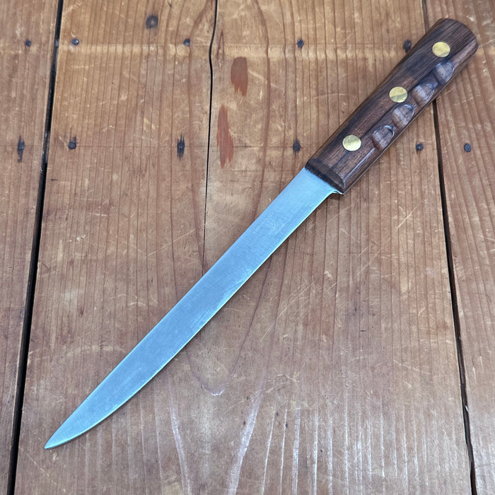 New Old Stock A Wright 7" Narrow Boning Carbon Steel Brass Rivets Sheffield