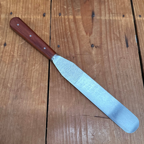 New Old Stock A Wright 6" Spatula Forged STAINLESS Steel Rosewood Sheffield