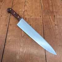 New Old Stock A Wright 10" Chef Stainless Steel Rosewood Sheffield