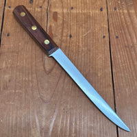 New Old Stock A Wright 7" Narrow Boning Carbon Steel Brass Rivets Sheffield