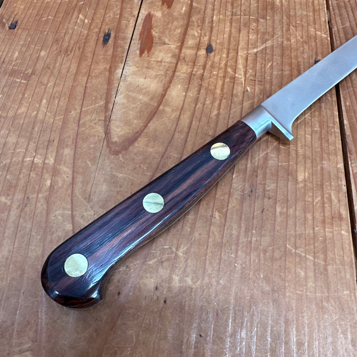 B Stock - New Vintage A Wright 4.75" Boning Knife Forged Stainless Steel Rosewood Sheffield