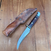 Western USA 4.75” Fixed Blade Knife Boulder Colo. W-39 1978-84
