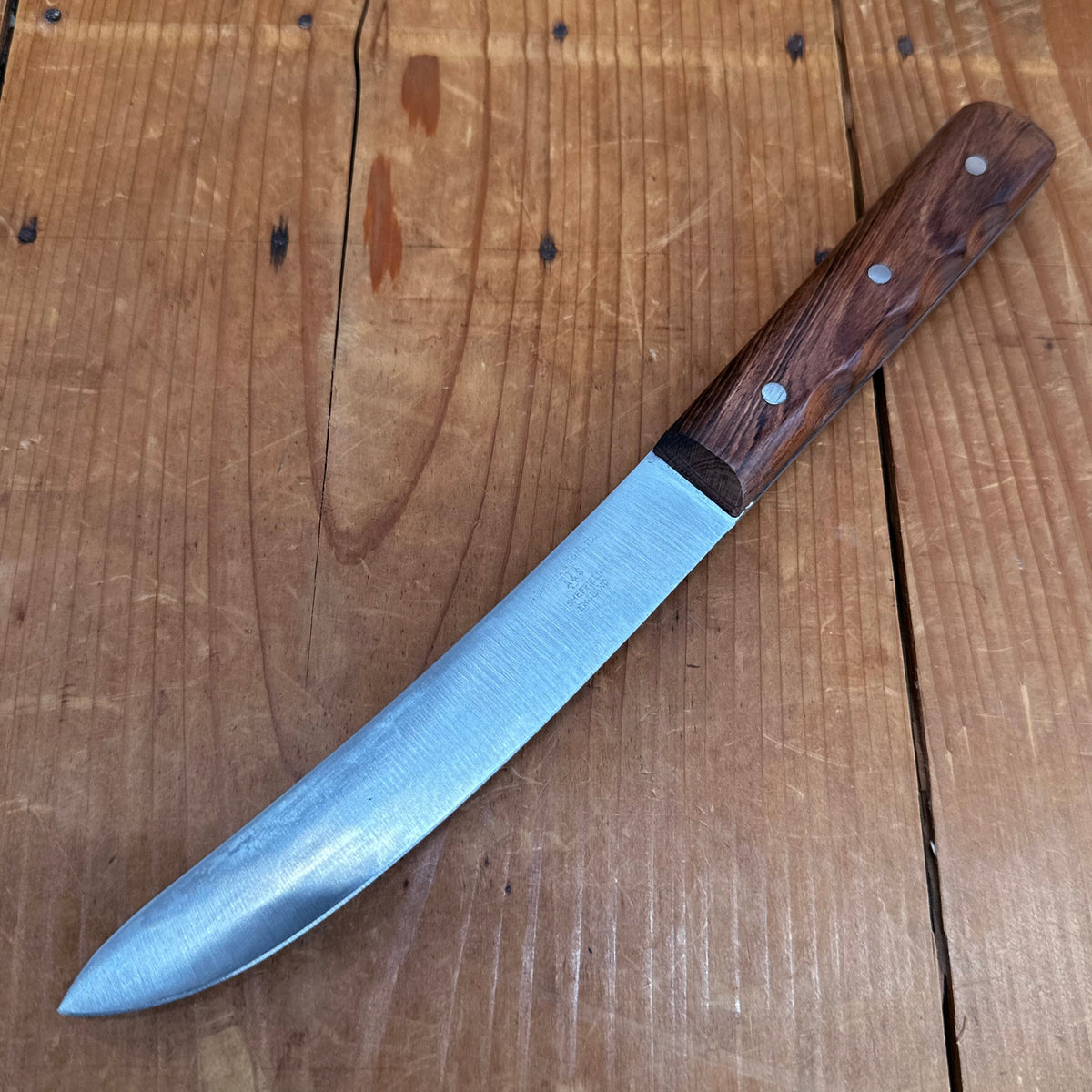 New Old Stock A Wright 6" Boning / Trimming Carbon Steel Rosewood Sheffield