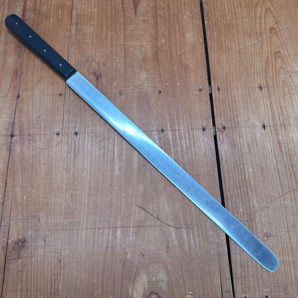 Vintage J Russell Green River Works 14" Flexible Slicer Carbon Steel Ebony 1874-1930?