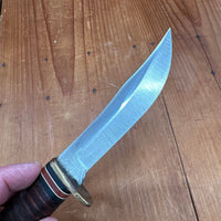 Western USA 4.5” Fixed Blade Knife Boulder Colo. L66 1978